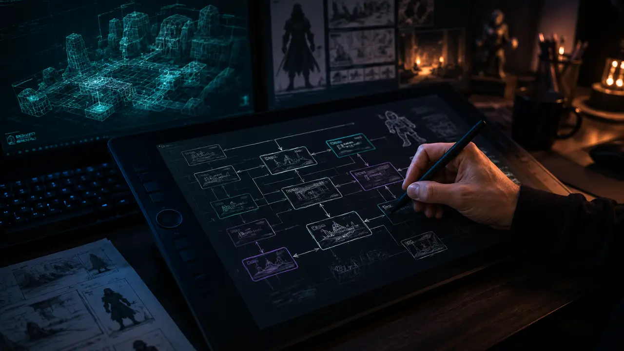 دستور الألعاب Game Design Document